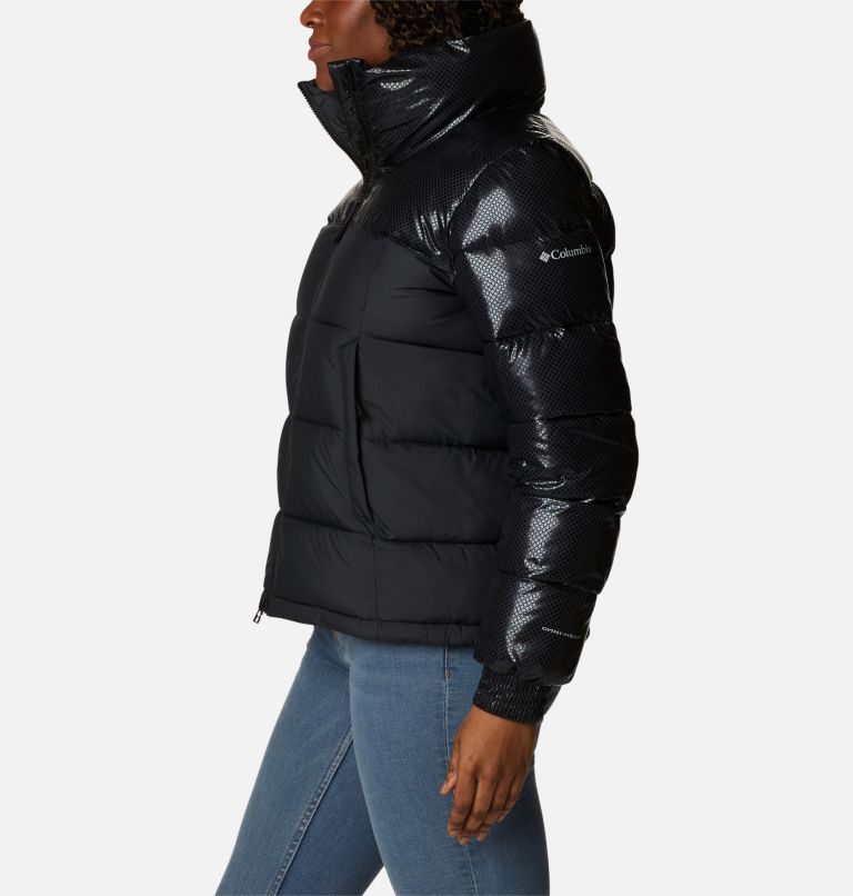 Thumbnail: Women's High Divide Black Dot Jacket, Color: Black, image 3