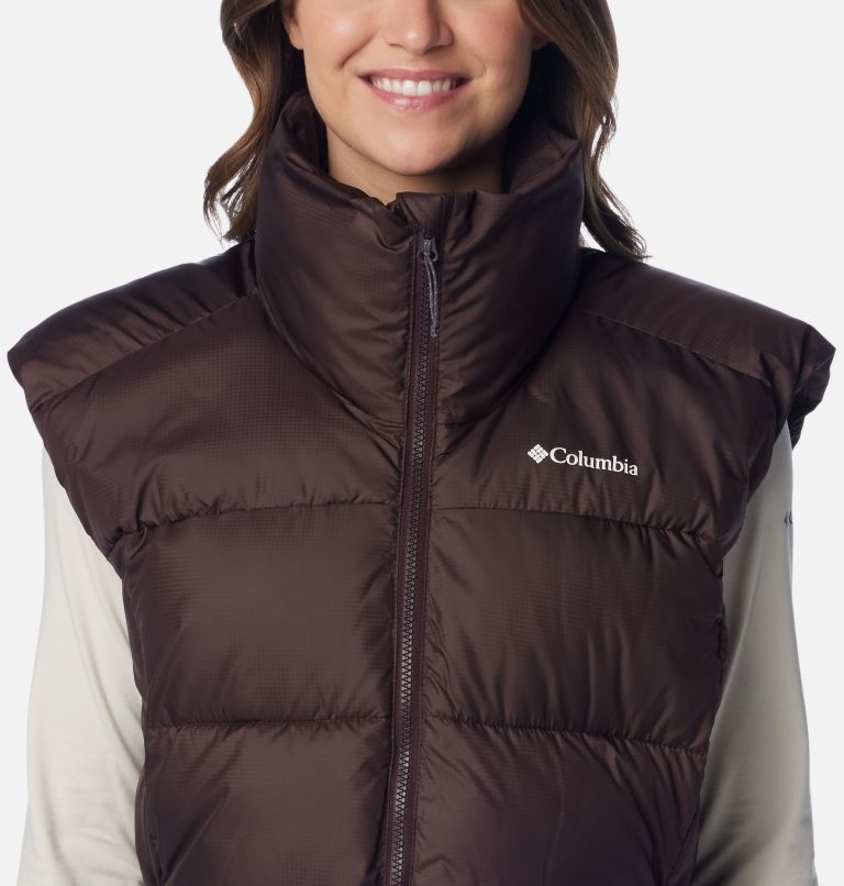 Women's Down Winter Vest - SM 100 Black