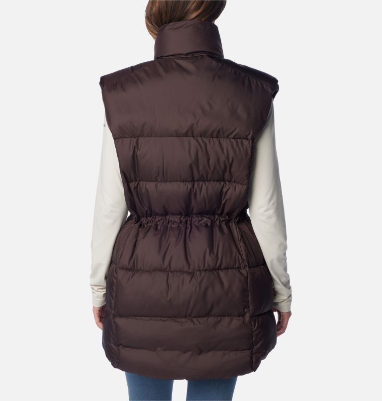 Puffer Vest /BLACK/BROWN/ Brown / M