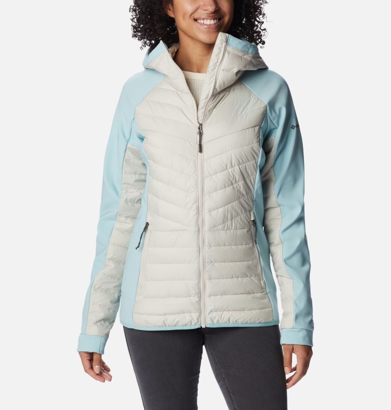 Columbia oyanta trail long cheap hybrid coat