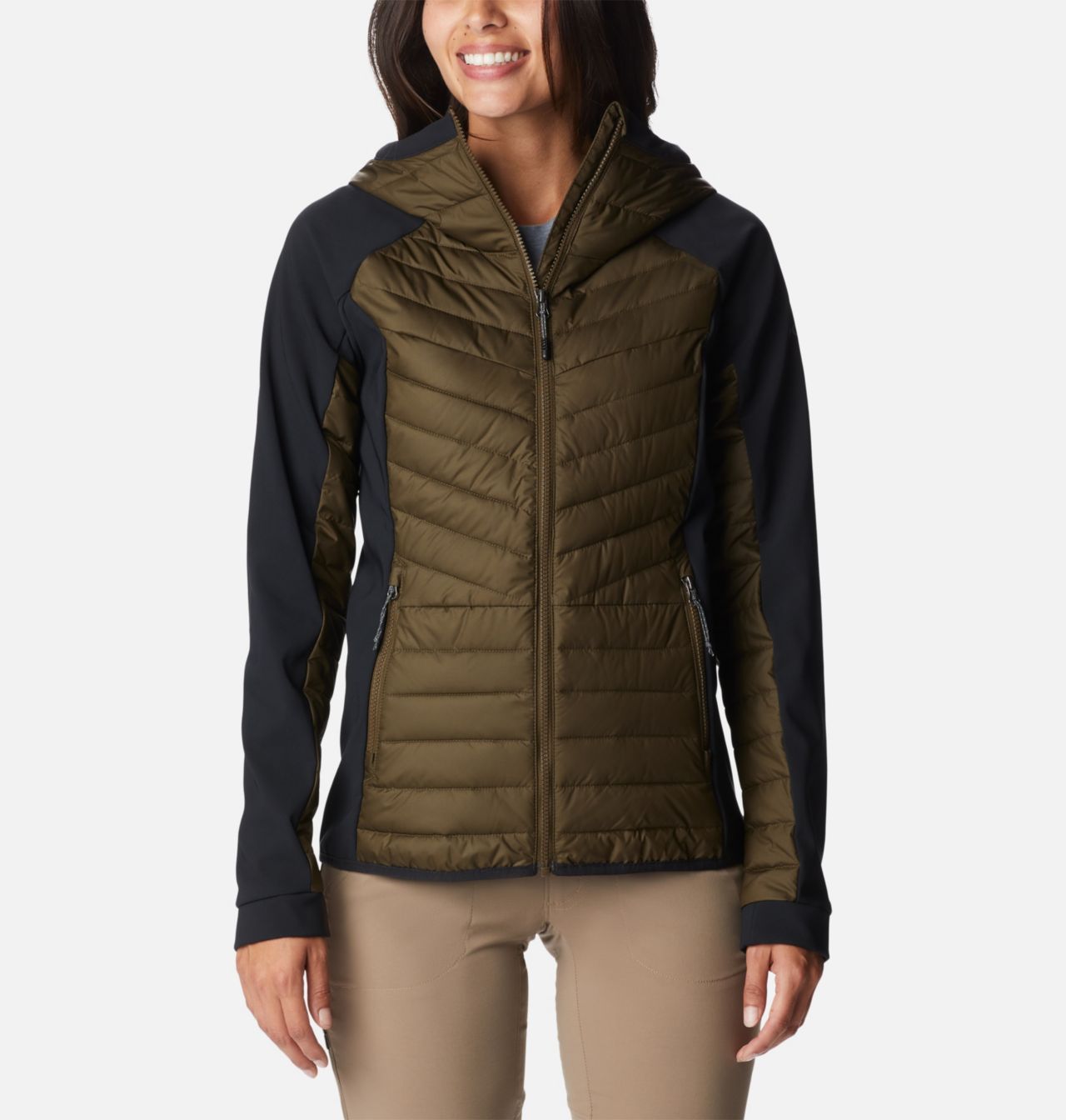 Women's Powder Lite™ Hybrid Hooded Jacket 1