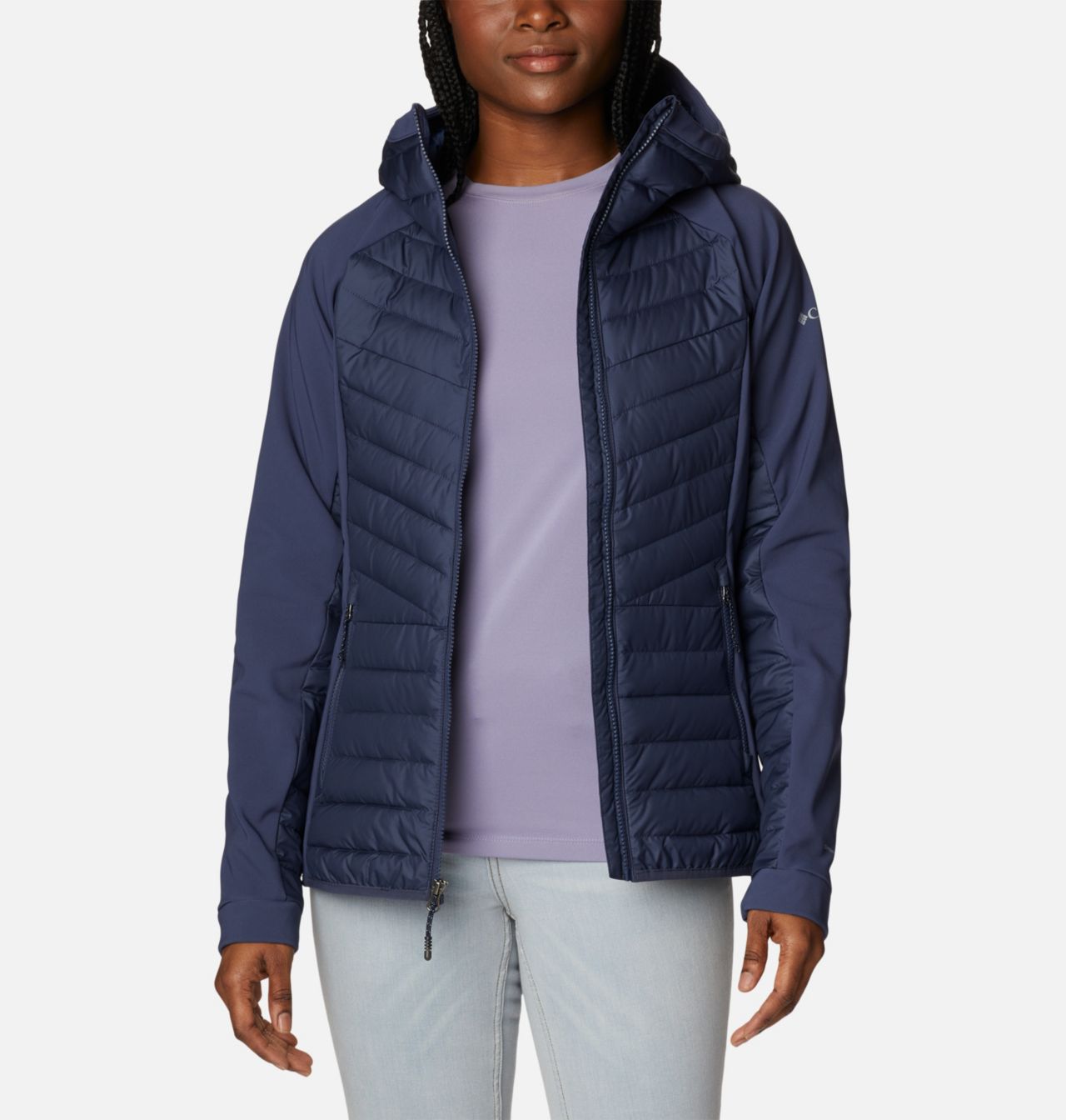 Women's Powder Lite™ Hybrid Hooded Jacket 7