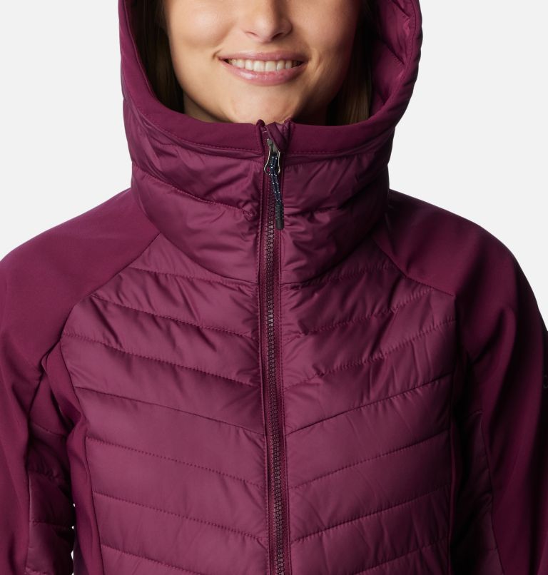 Columbia powder lite outlet hybrid hooded jacket