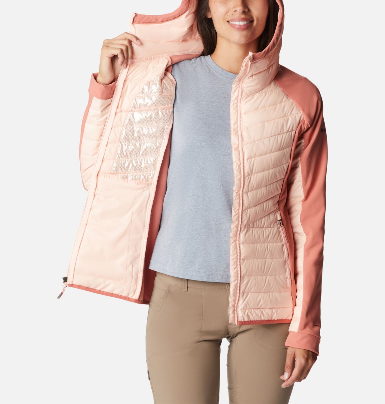 Women's Powder Lite™ Hybrid Hooded Jacket 5