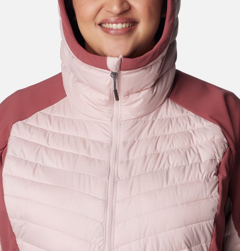 Columbia Powder Lite Hybrid Hooded Jacket - Chaqueta de fibra sintética -  Mujer