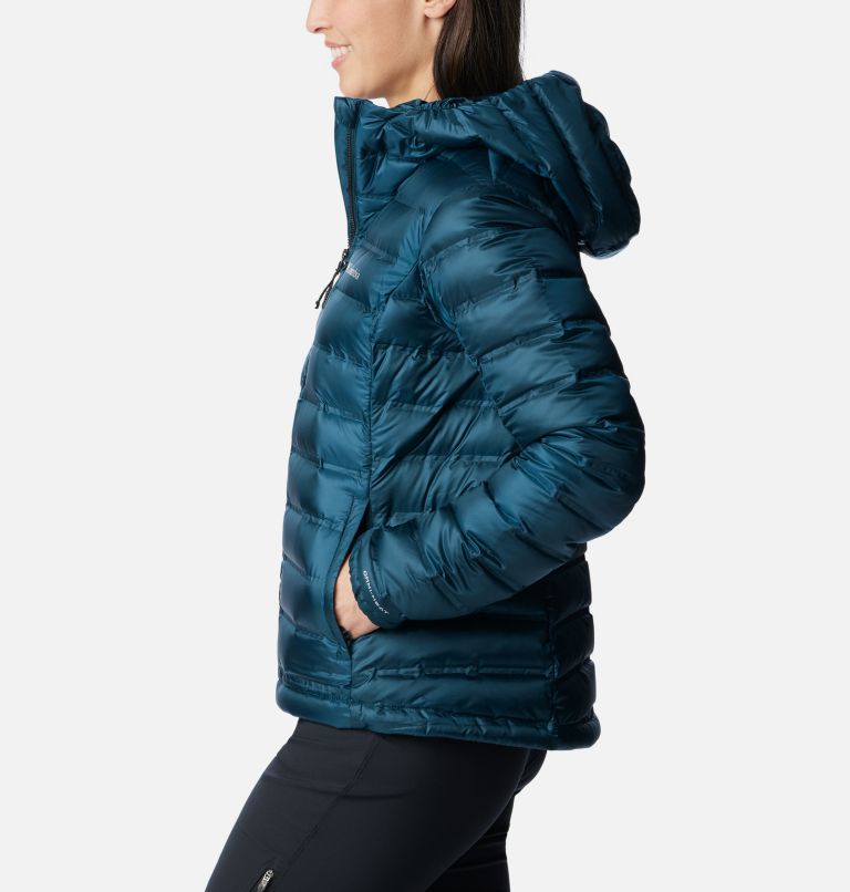 Columbia コロンビア Pebble Peak Down Hooded Jacket レディース-