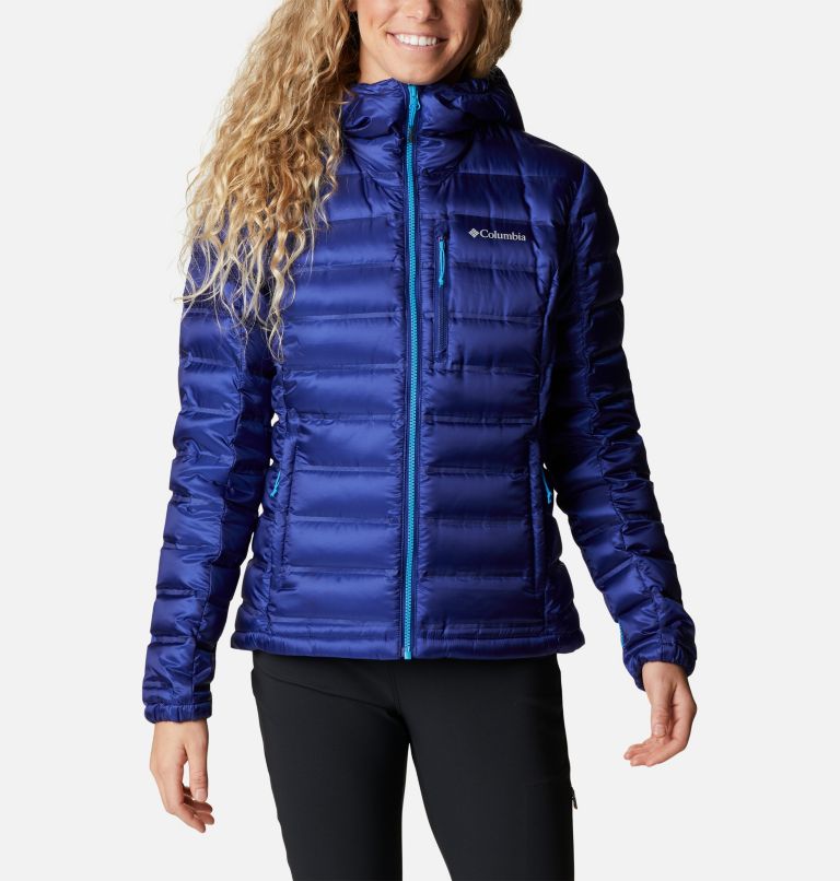 Chaqueta acolchada de plumón con capucha Pebble Peak™ para mujer