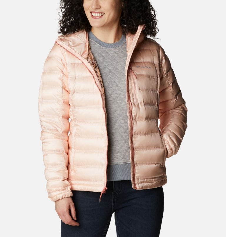 Avis Columbia Pebble Peak Down Hooded Jkt W Femme : Doudoune synthétique  Randonnée, Trek