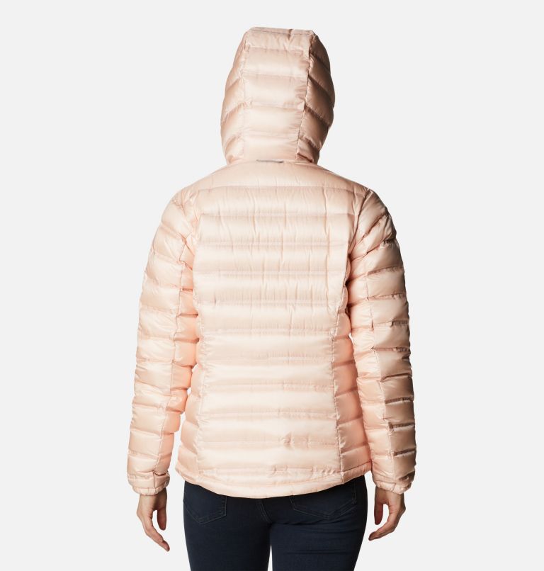 Pebble Peak Down Hooded Jacket | 890 | XS, Color: Peach Blossom, image 2