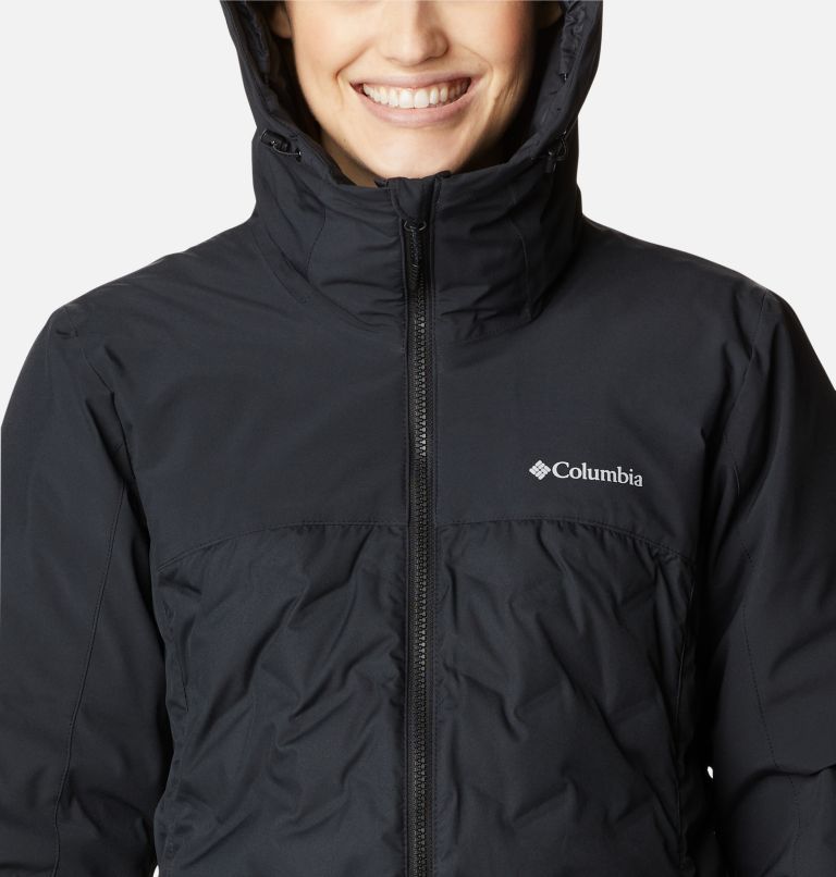 Columbia sportswear Co. jacket women small Grand Peak 2 Blu & White ski  jacket