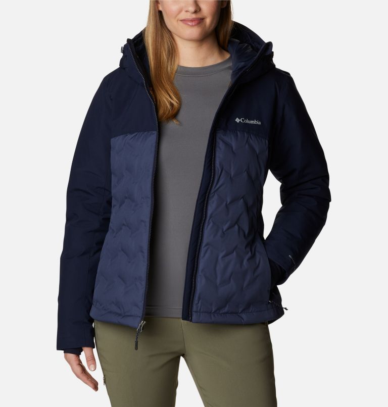 Ladies columbia shop down jacket