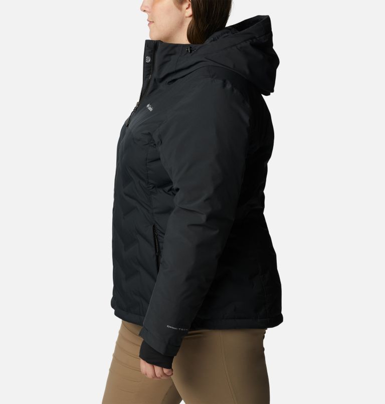 Thumbnail: Women's Grand Trek II Down Jacket - Plus Size, Color: Black, image 3