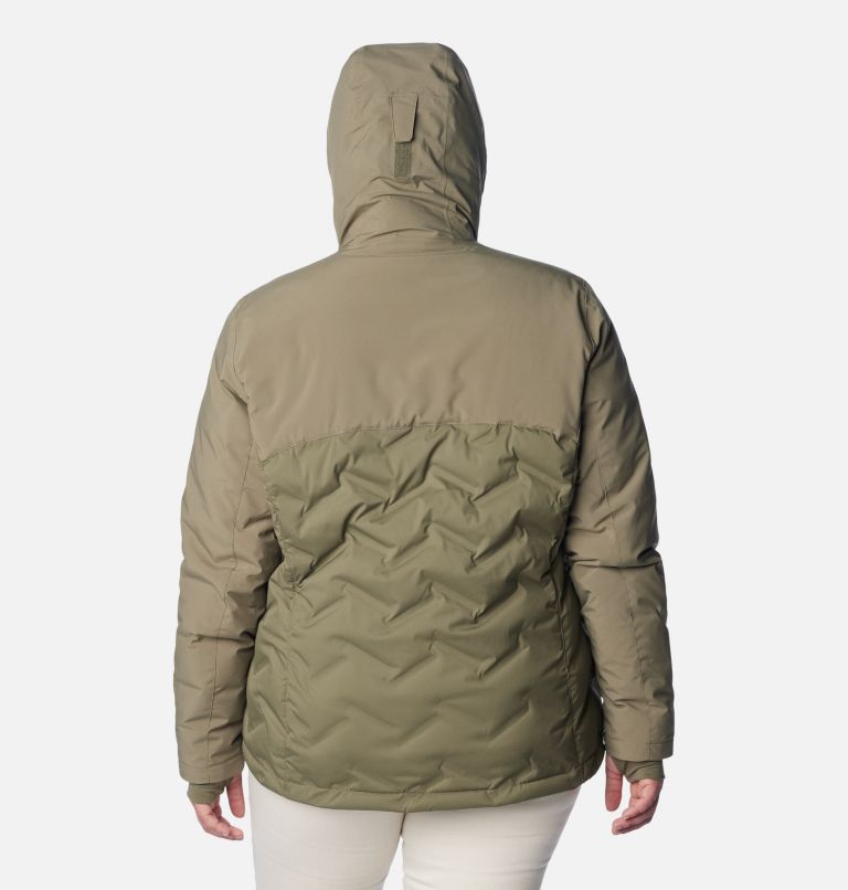 Women's Grand Trek II Down Jacket - Plus Size, Color: Stone Green, image 2