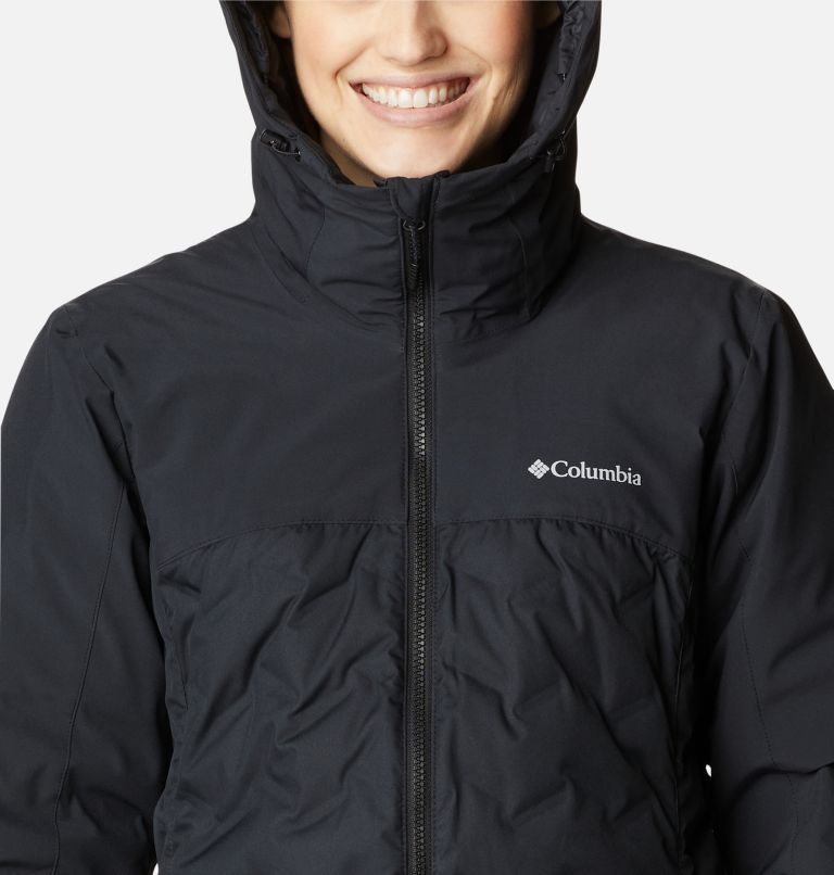 Chaquetas Columbia Oferta Para Mujer - Columbia Grand Trek Down Hooded  Azules