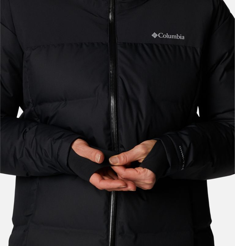 Women's Opal Hill Mid Down Jacket, Color: Black, image 7