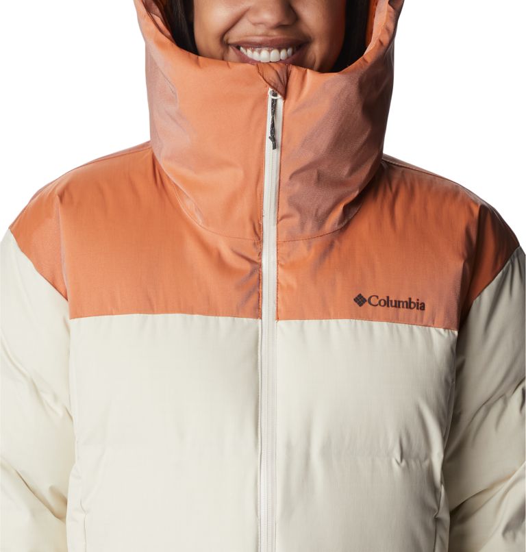 Opal Hill Mid Down Jacket | 191 | XL, Color: Chalk, Warm Copper Sheen, image 4