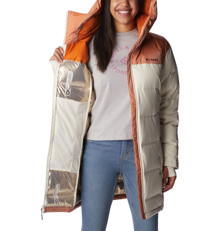 Columbia long down puffer jacket best sale