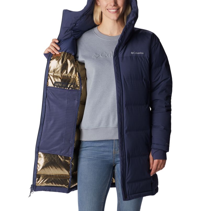 Thumbnail: Women's Opal Hill Mid Down Jacket, Color: Nocturnal, image 5