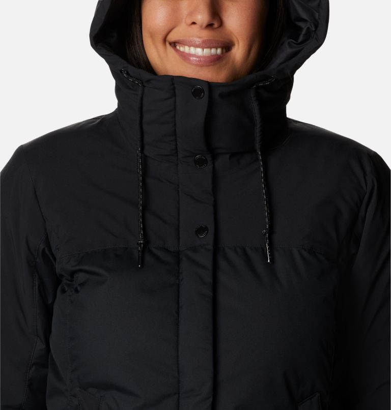 Thumbnail: Women's Mountain Croo II Mid Down Jacket, Color: Black, image 4