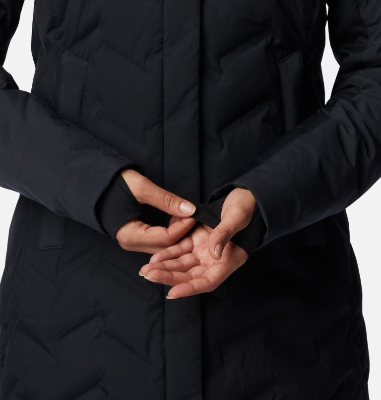 Thumbnail: Women's Mountain Croo II Mid Down Jacket, Color: Black, image 7