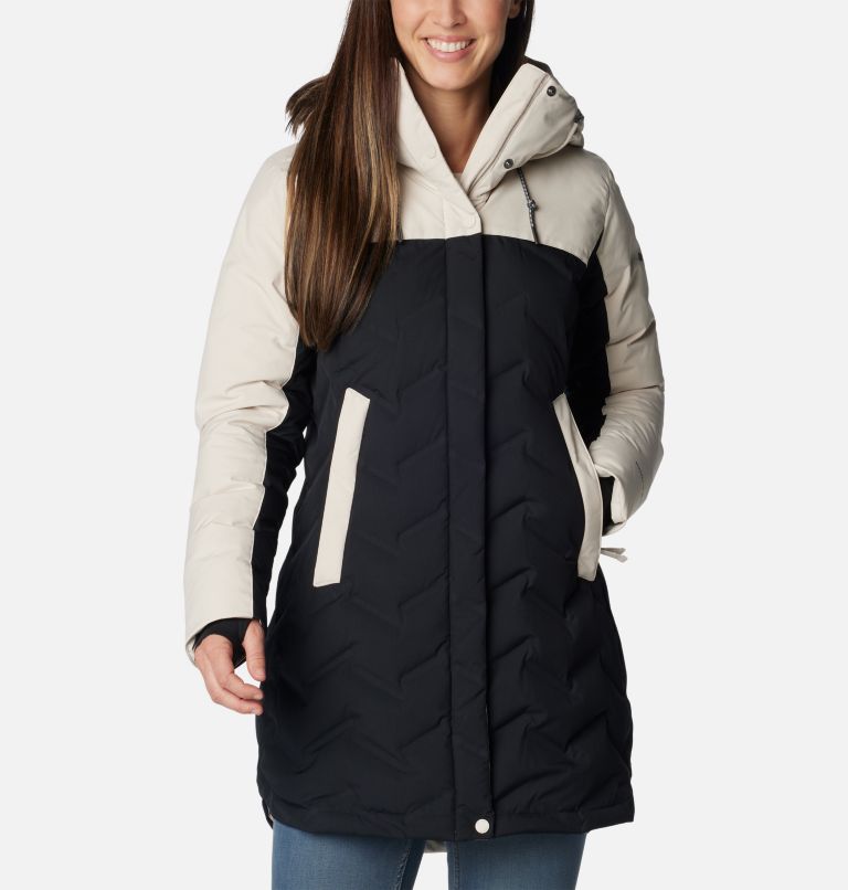 Mountain Croo II Mid Down Jacket | 012 | M, Color: Black, Dark Stone, image 1