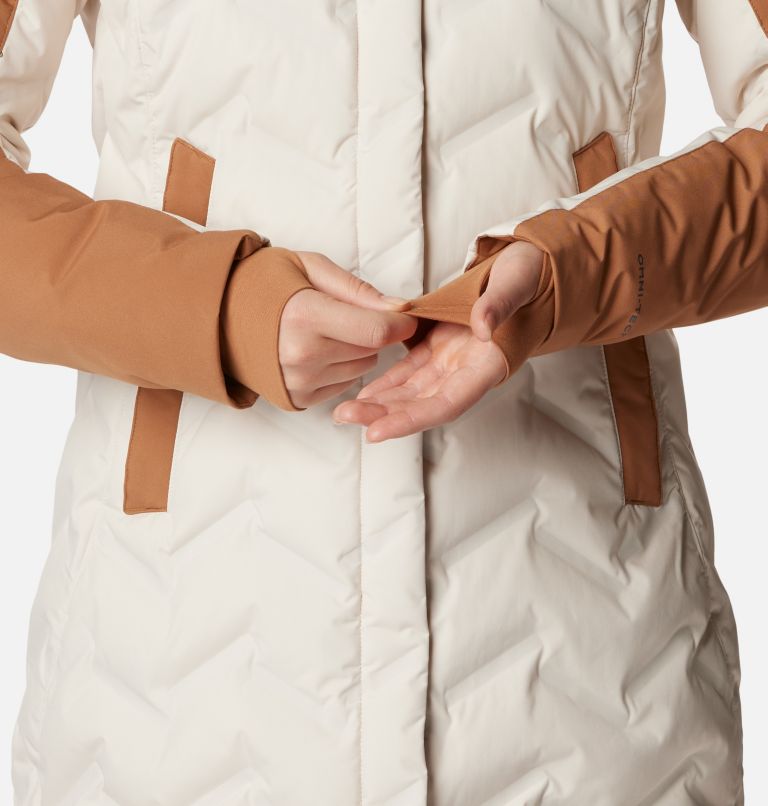 Mountain Croo II Mid Down Jacket | 191 | XS, Color: Chalk, Camel Brown, image 7