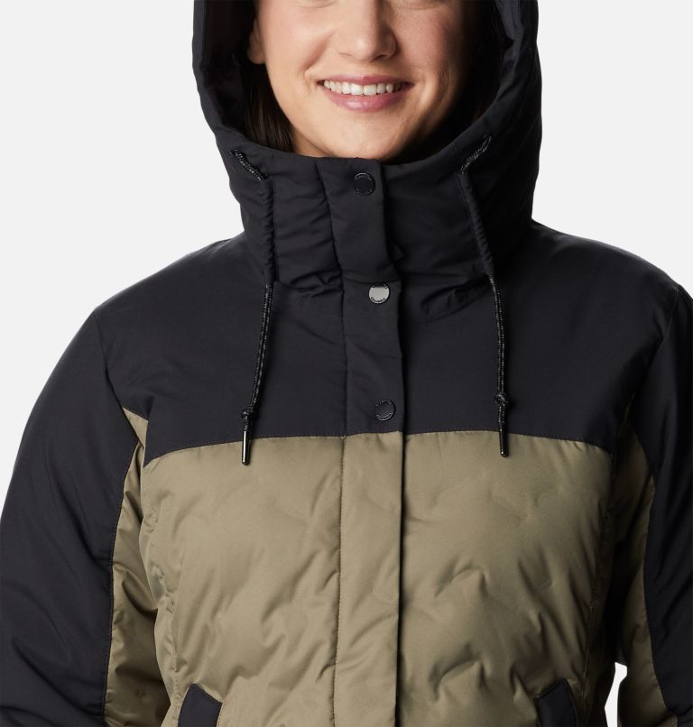 Mountain Croo II Mid Down Jacket | 397 | M, Color: Stone Green, Black, image 4