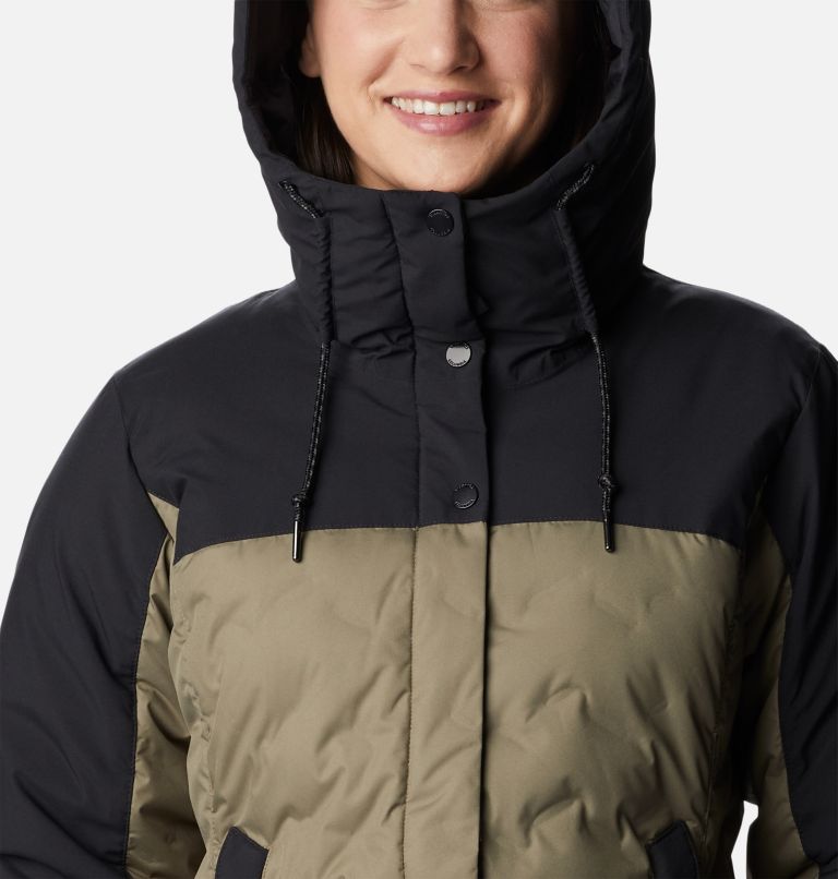 Mountain Croo II Mid Down Jacket | 397 | L, Color: Stone Green, Black, image 4