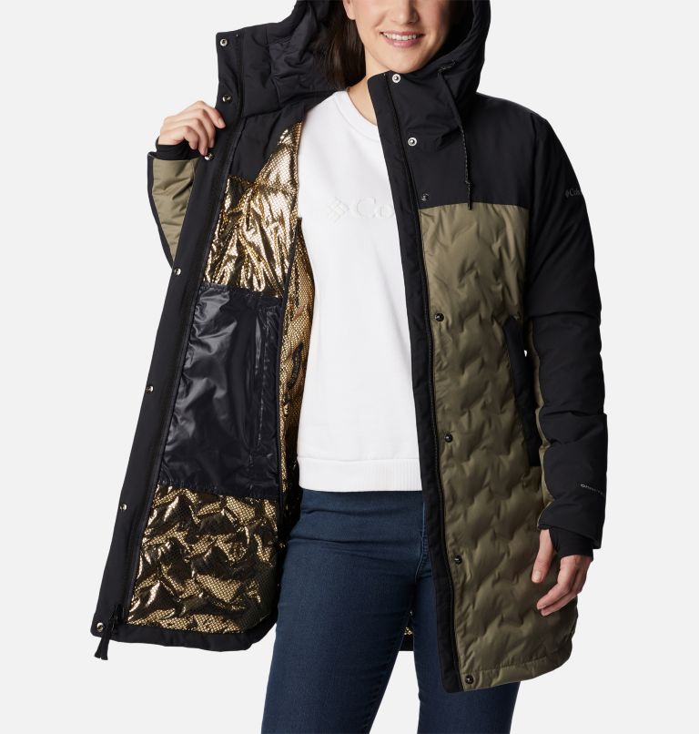 Mountain Croo II Mid Down Jacket | 397 | M, Color: Stone Green, Black, image 5