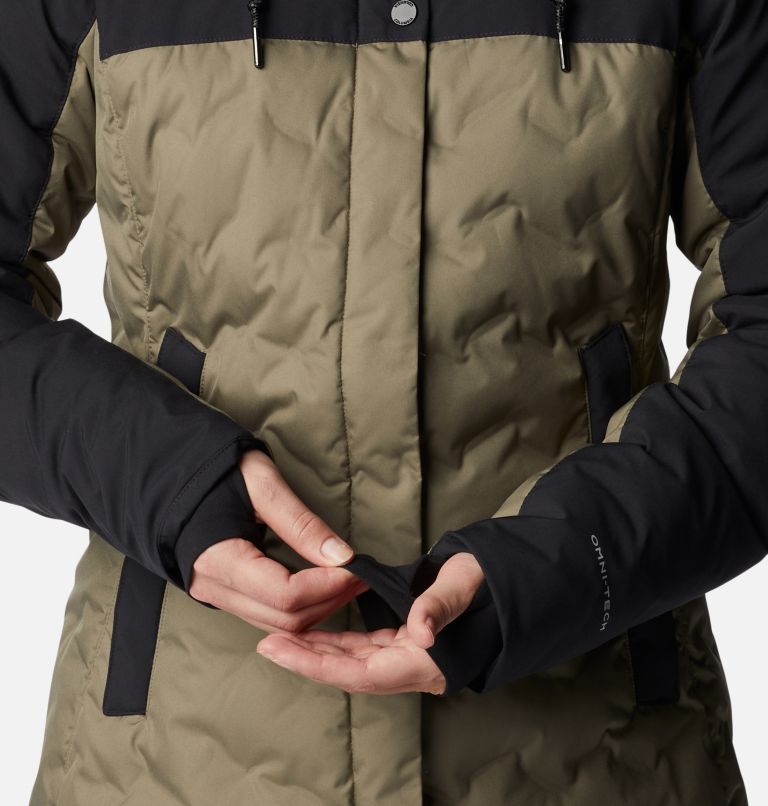 Mountain Croo II Mid Down Jacket | 397 | M, Color: Stone Green, Black, image 7