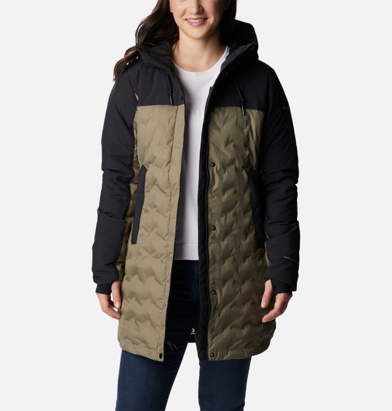 Mountain Croo II Mid Down Jacket | 397 | L, Color: Stone Green, Black, image 8