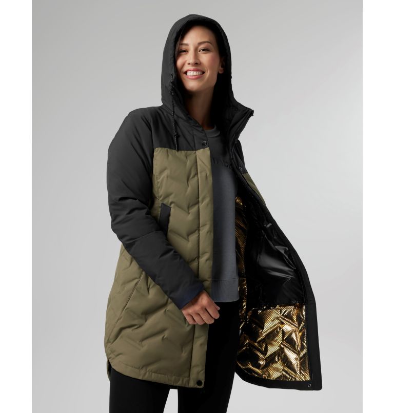 Mountain Croo II Mid Down Jacket | 397 | M, Color: Stone Green, Black, image 10