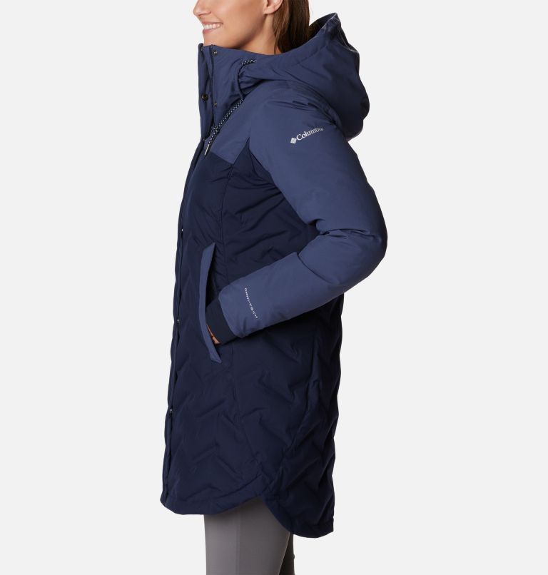 Women's Mountain Croo II Mid Down Jacket, Color: Dark Nocturnal, Nocturnal, image 3