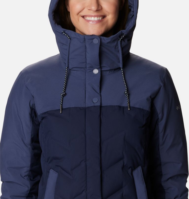 Thumbnail: Women's Mountain Croo II Mid Down Jacket, Color: Dark Nocturnal, Nocturnal, image 4