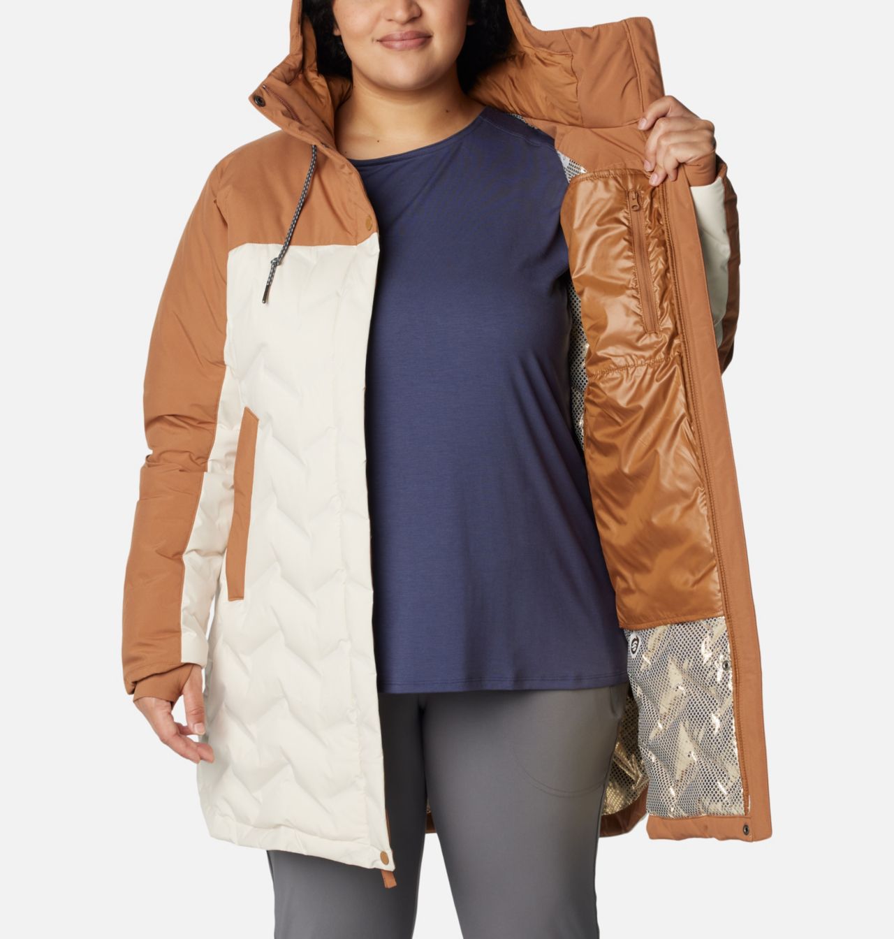 Manteau mi-long Mountain Croo™ II Femme – Grande taille 5
