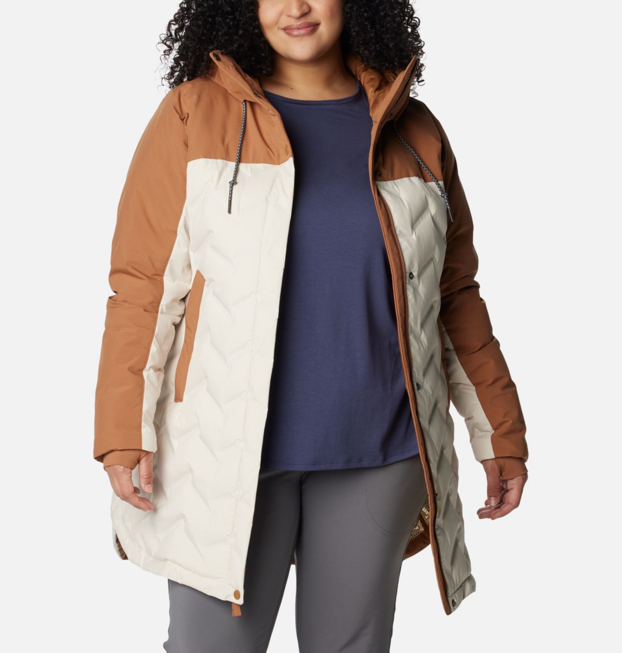 Manteau mi-long Mountain Croo™ II Femme – Grande taille 8