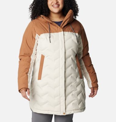 Columbia plus size long on sale coats