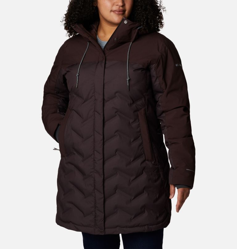 Thumbnail: Women's Mountain Croo II Mid Down Jacket - Plus Size, Color: New Cinder, image 1