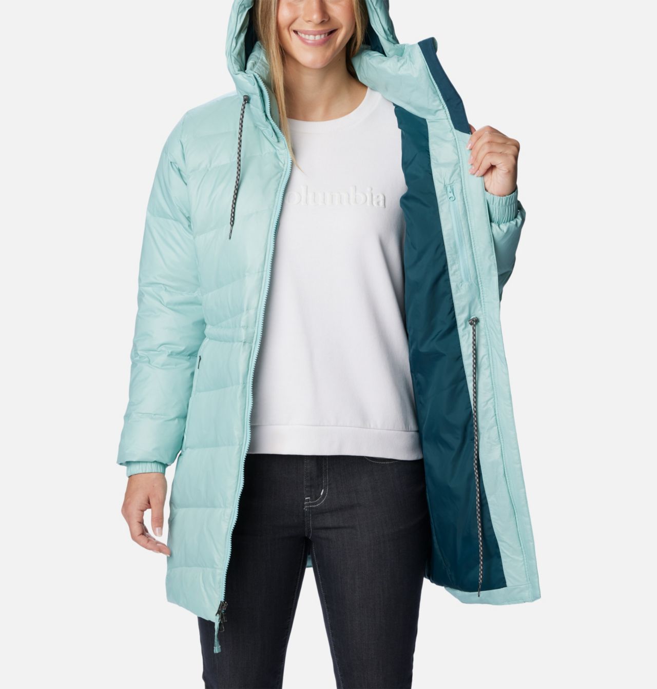 Women's Icy Heights™ II Down Mid Jacket 5