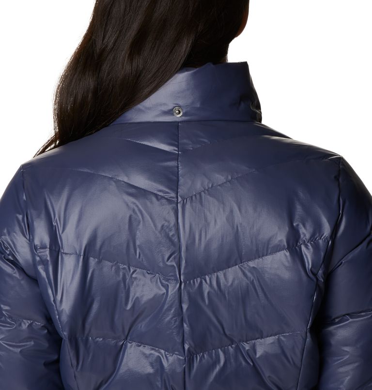 Women's Icy Heights II Down Mid Jacket, Color: Nocturnal Gunmetal, image 7