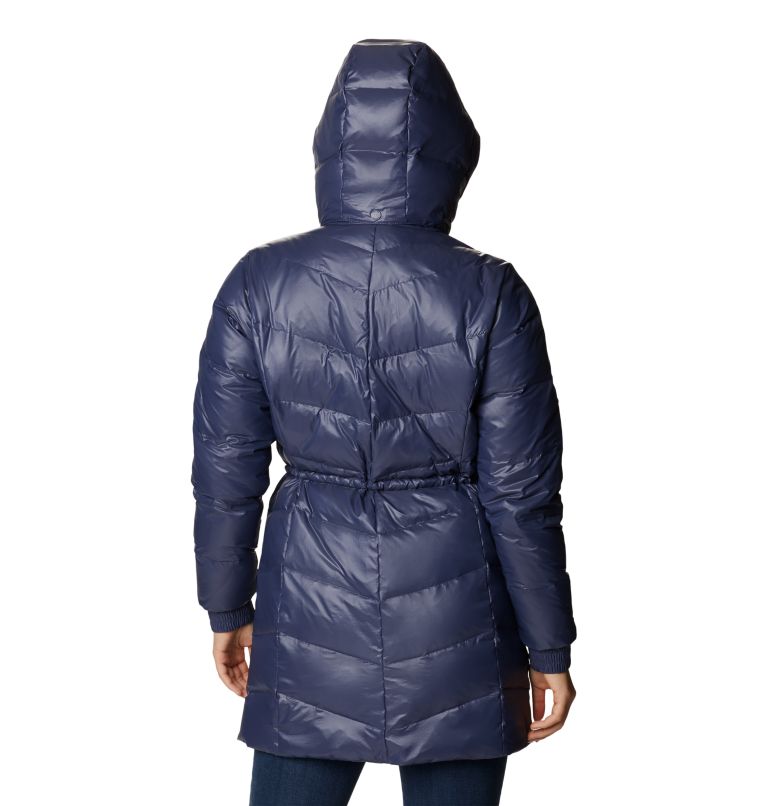Thumbnail: Women's Icy Heights II Down Mid Jacket, Color: Nocturnal Gunmetal, image 2