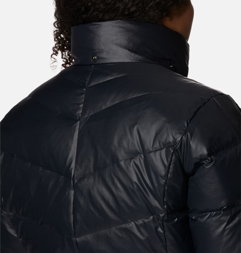 Manteau mi-long Icy Heights II Femme – Grande taille, Color: Black Gunmetal, image 7
