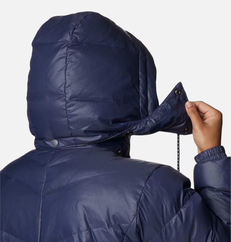 Manteau mi-long Icy Heights II Femme – Grande taille, Color: Nocturnal Gunmetal, image 6