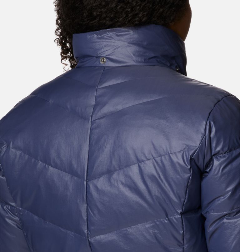 Women's Icy Heights II Down Mid Jacket - Plus Size, Color: Nocturnal Gunmetal, image 7