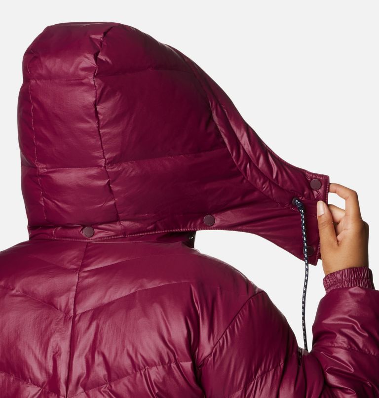Women's Icy Heights II Down Mid Jacket - Plus Size, Color: Marionberry Gunmetal, image 6