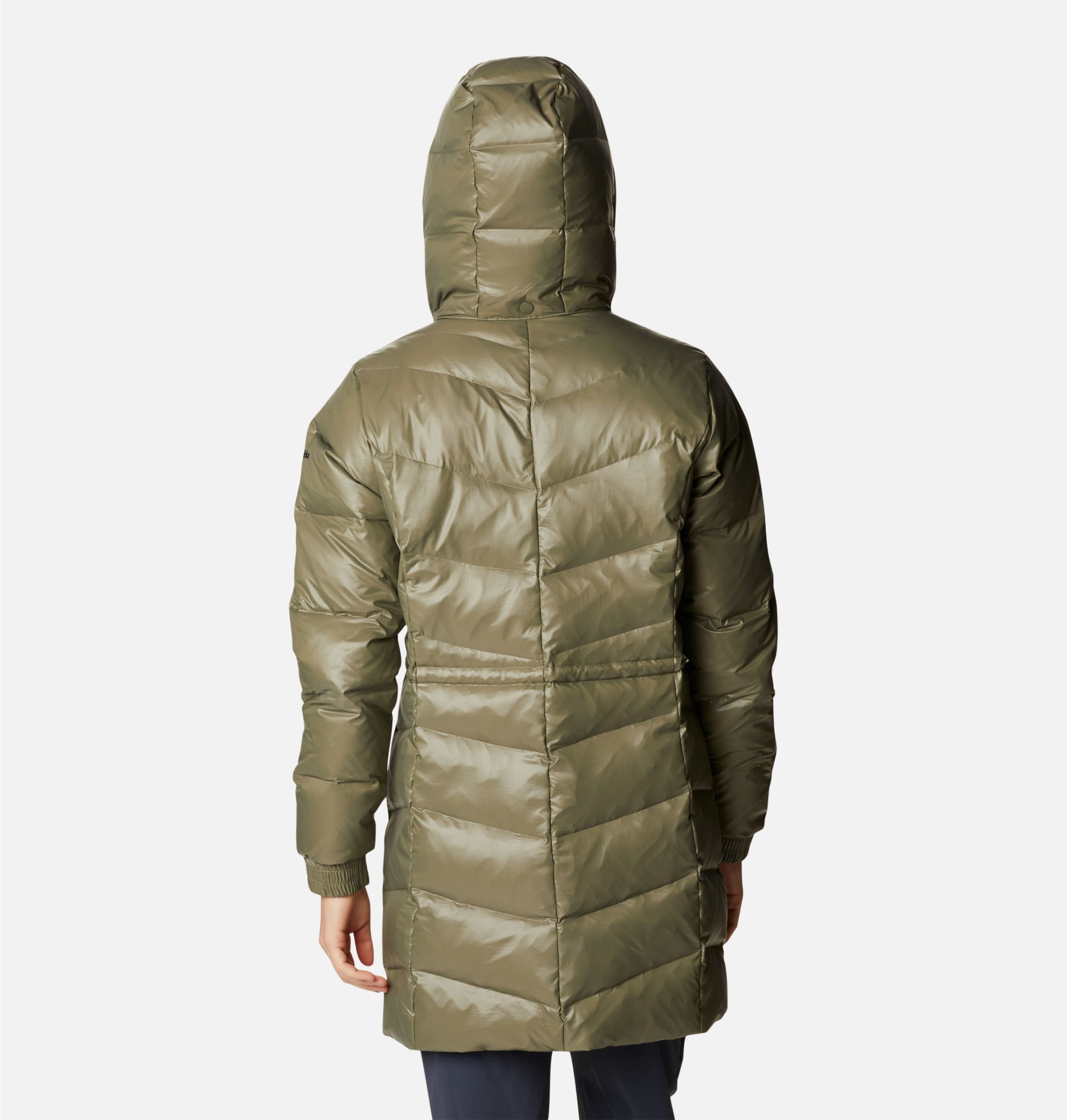 Columbia icy heights quilted hooded cheap water resistant heavyweight puffer jacket