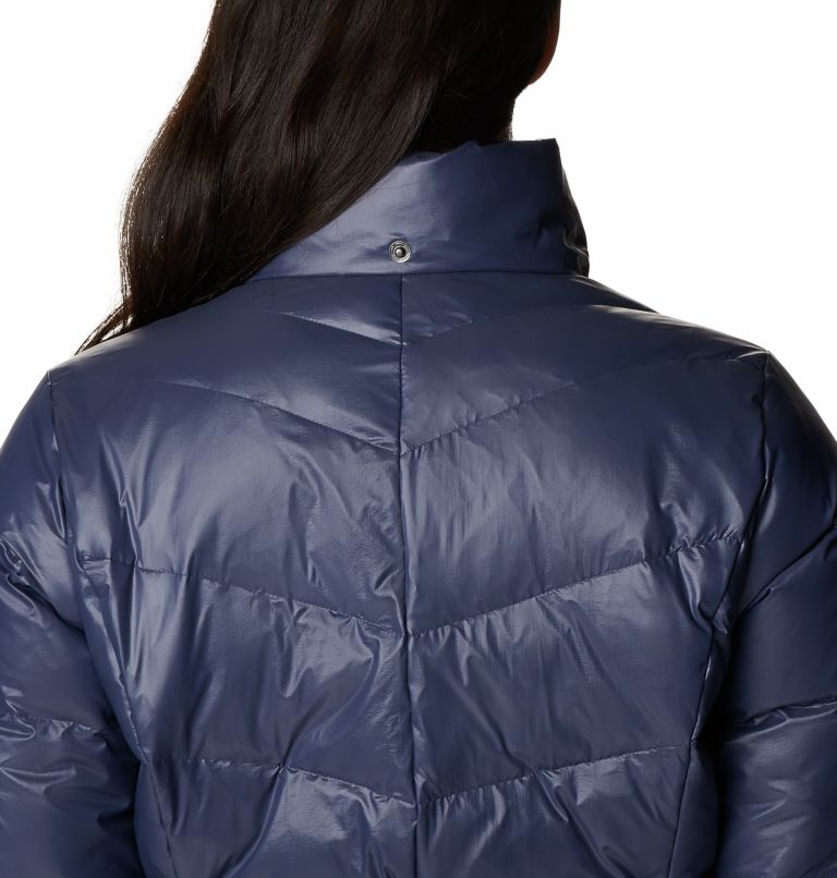 Columbia ICY HEIGHTS™ II MID JACKET - Chaqueta de plumas - nocturnal  gunmetal/azul marino 