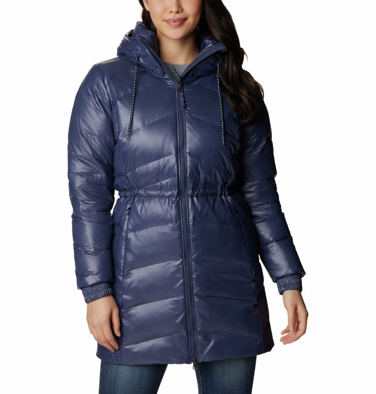 Icy Heights II Down Mid Jacket | 466 | S, Color: Nocturnal Gunmetal, image 1