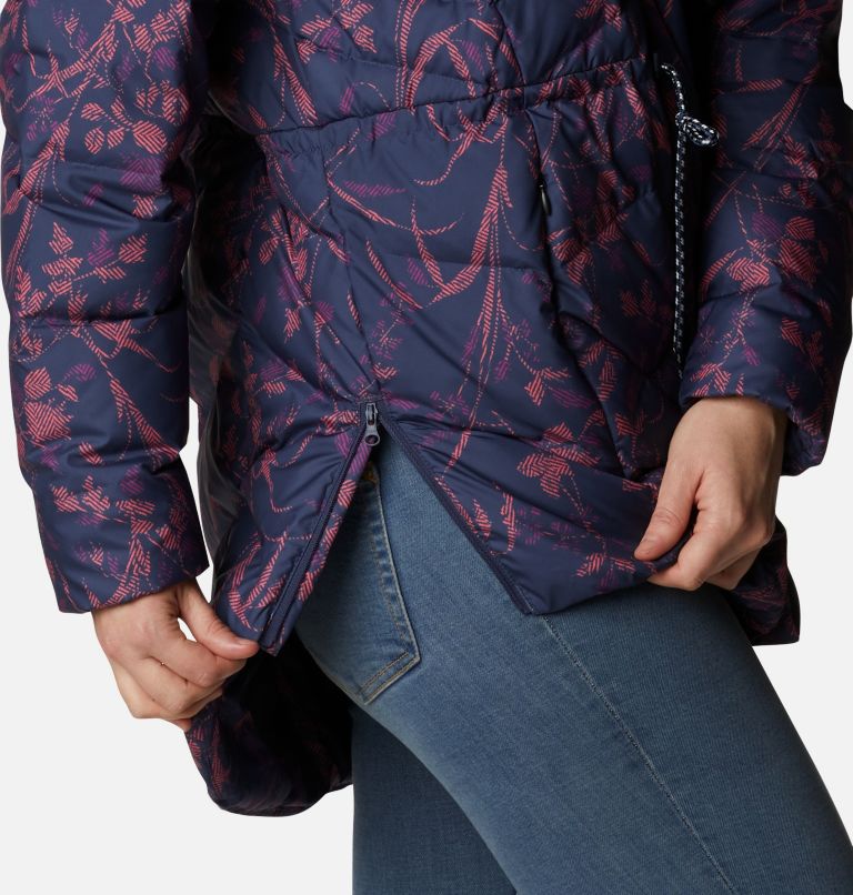 Thumbnail: Manteau Icy Heights II Novelty Femme, Color: Nocturnal Herringtons Print, image 6