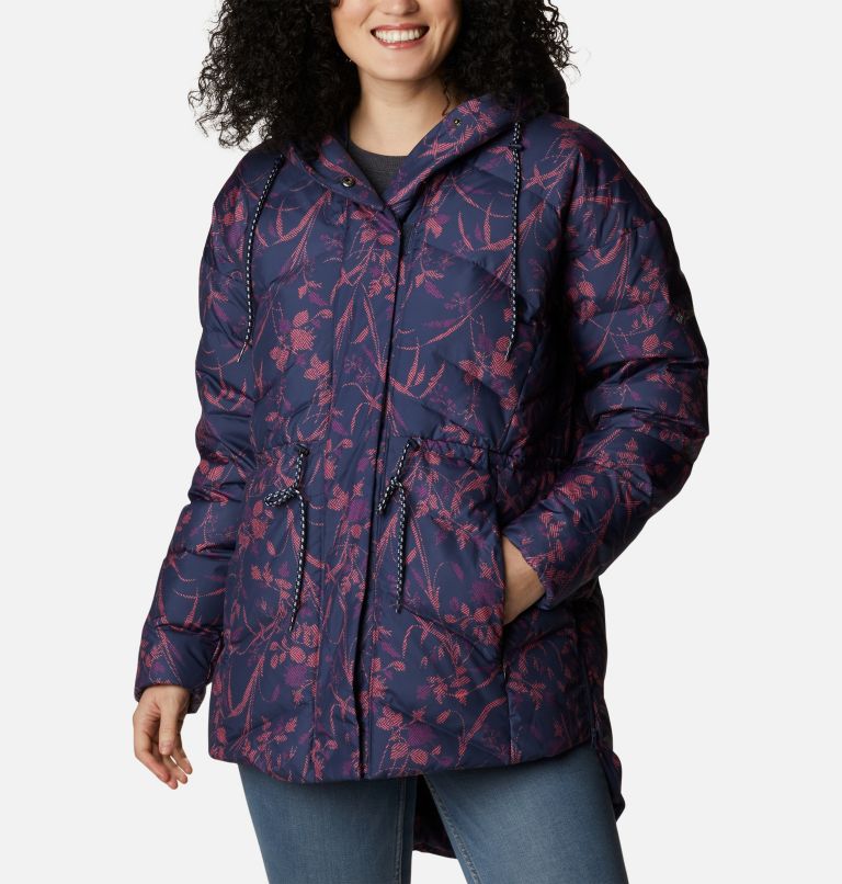 Thumbnail: Women's Icy Heights II Down Novelty Jacket, Color: Nocturnal Herringtons Print, image 1